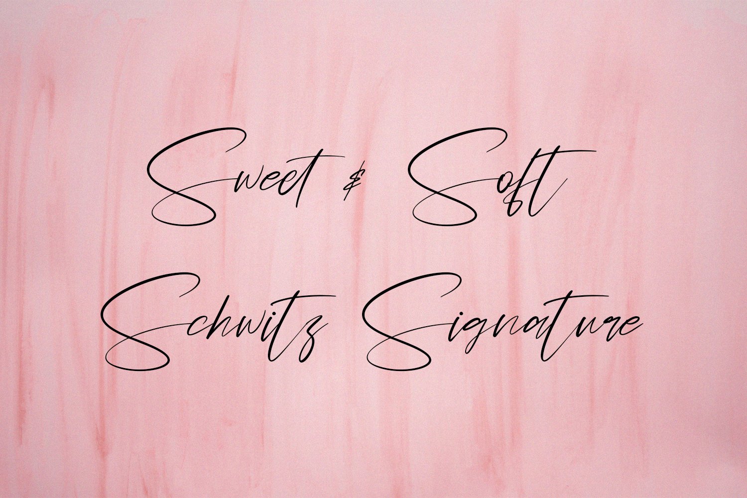 schwitz signature sweet casual script font 13 317