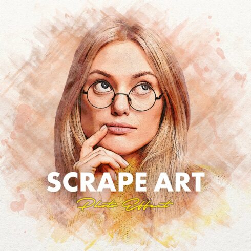 Scrape Art Photo Effectcover image.