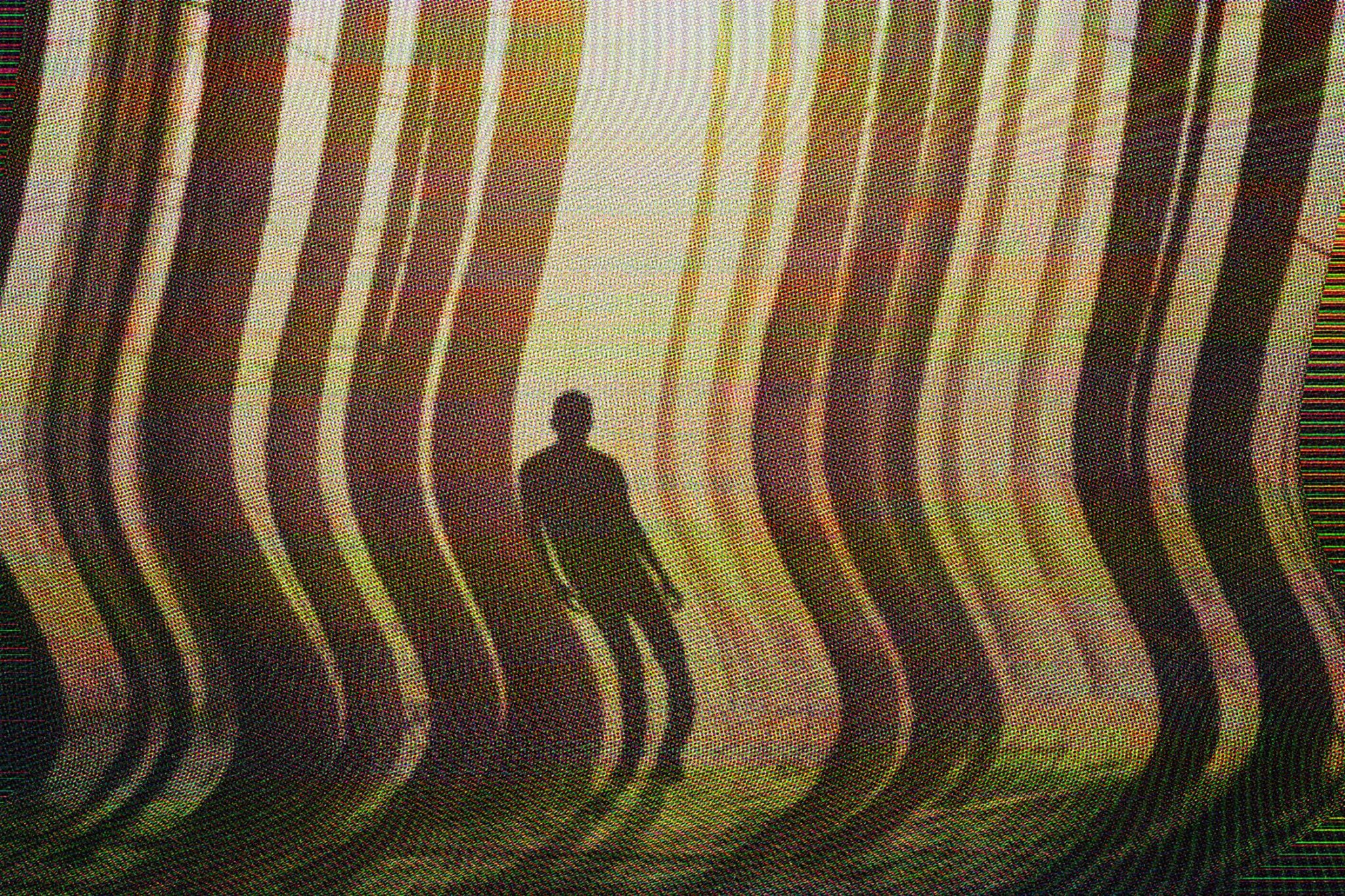 Screen Flicker Poster Effect MasterBundles