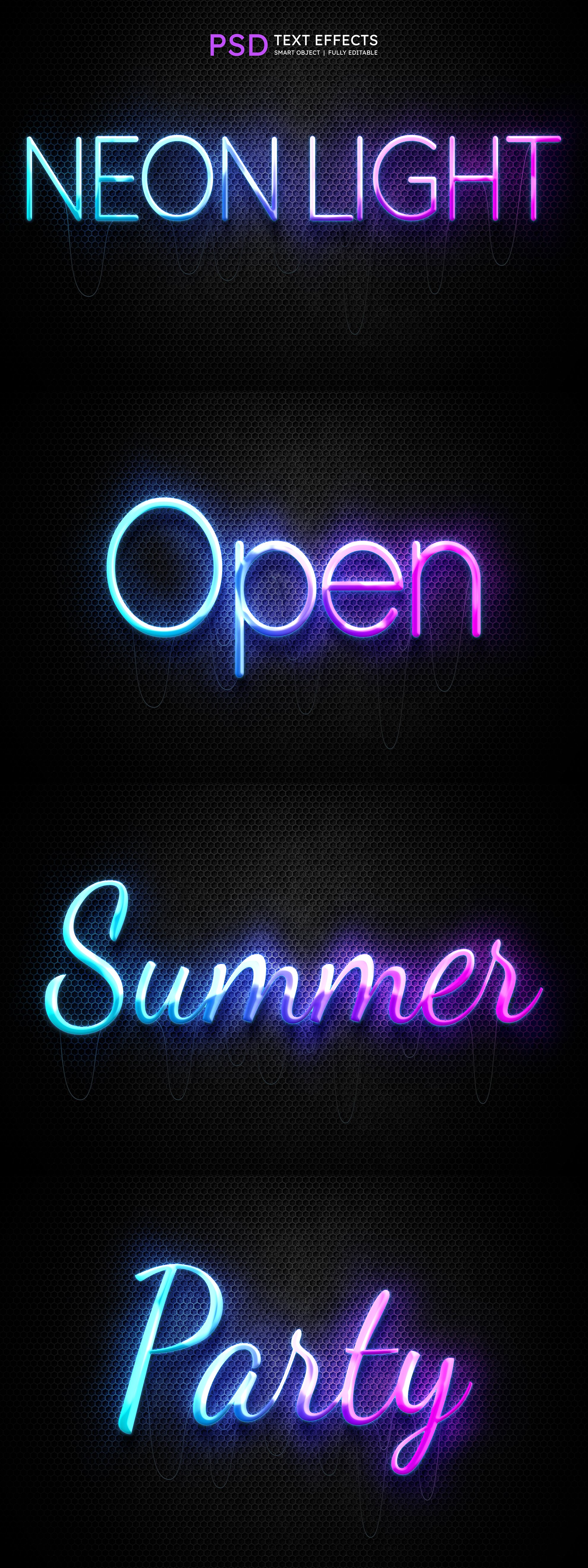 Neon Text Effect Stylecover image.