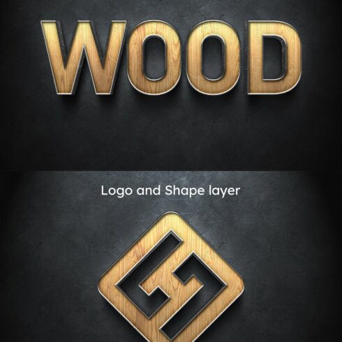 WOOD Text Effect Stylecover image.