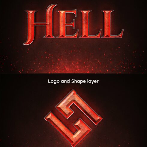 HELL Text Effect Stylecover image.