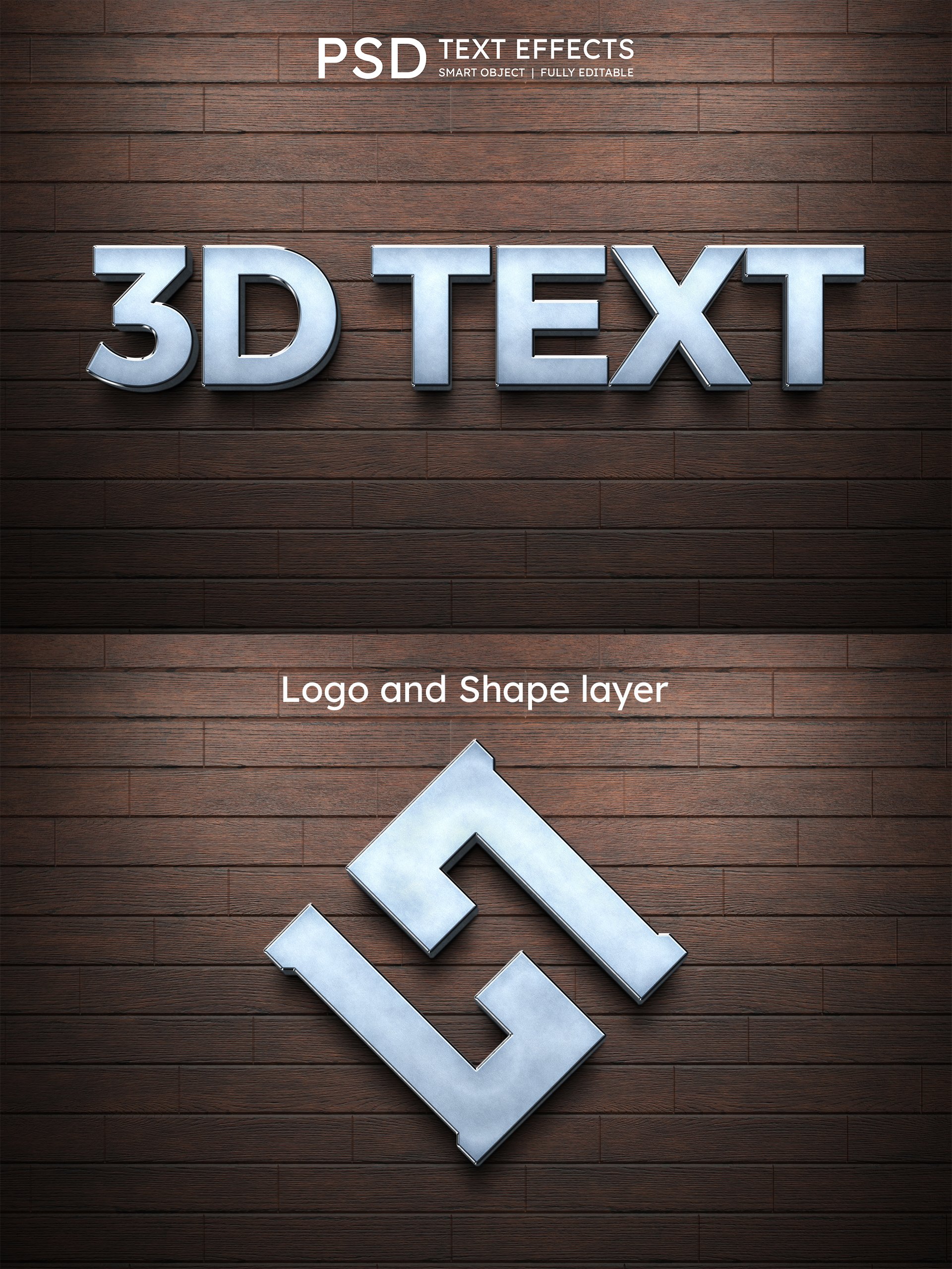 3D Text Effect Stylecover image.