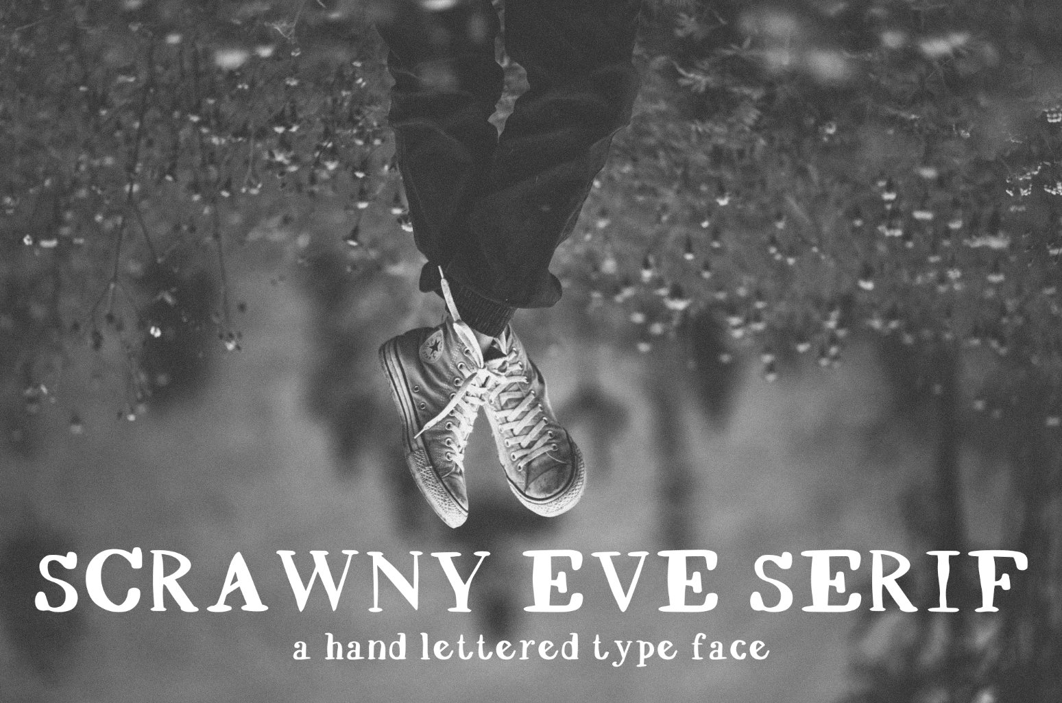 SCRAWNY EVE Hand Drawn Serif cover image.