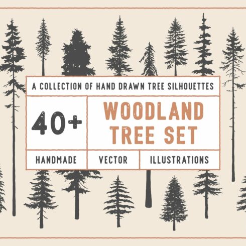 Woodland Tree Set | Illustrations cover image.