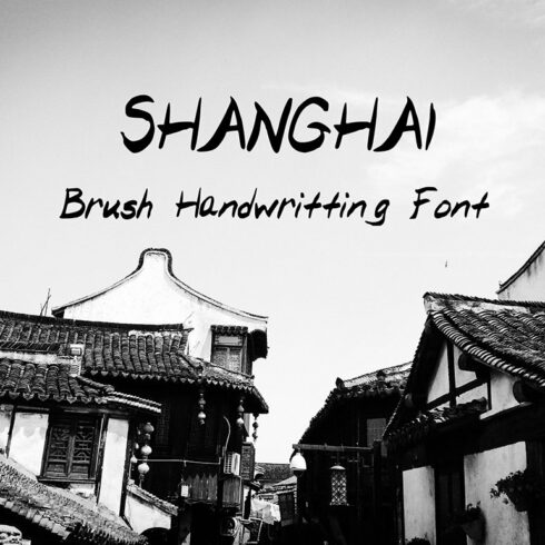 Shanghai - Brush Handwritten Font cover image.