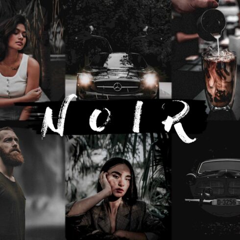 27 NOIR Lightroom Presetcover image.