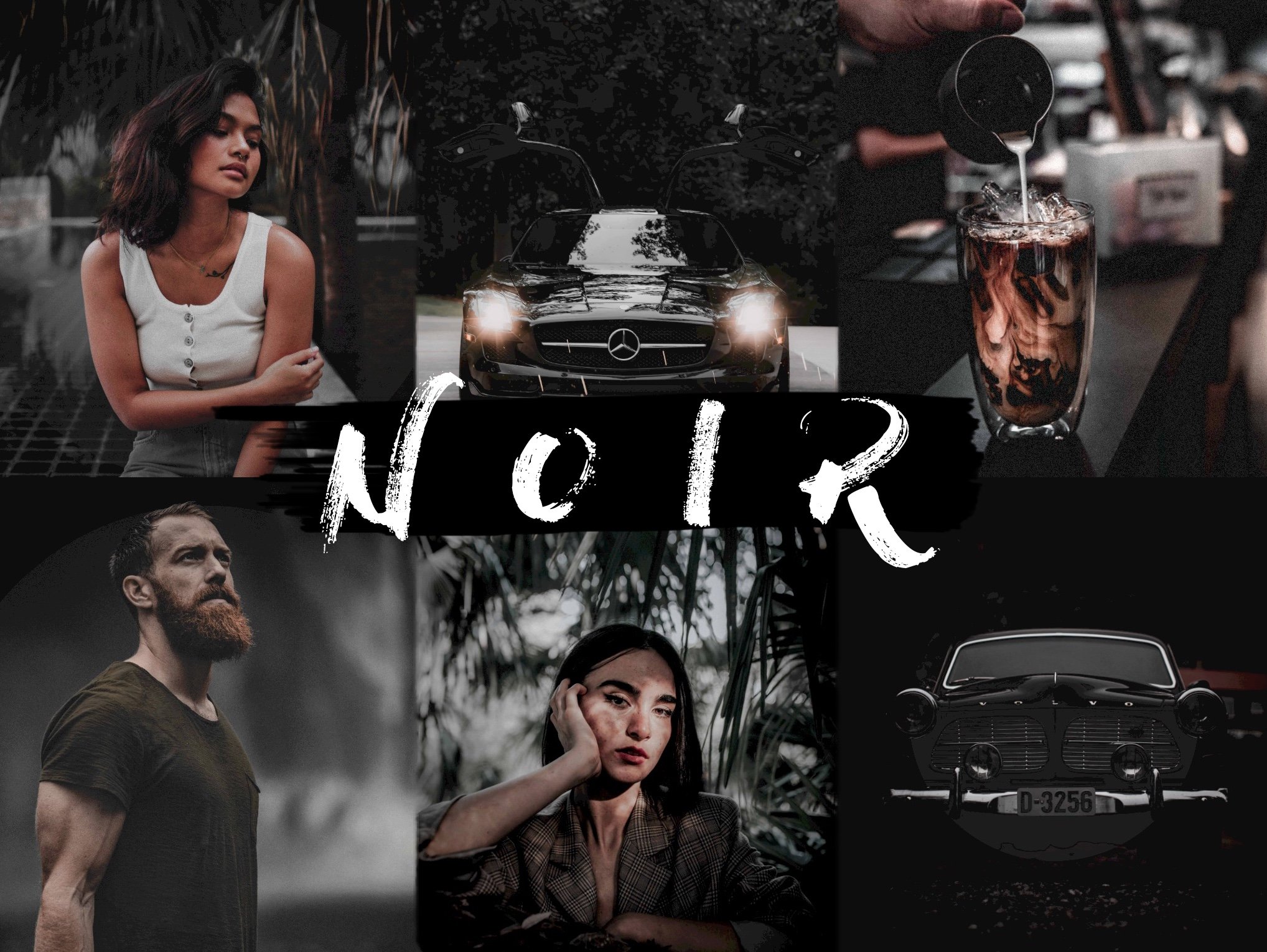 27 NOIR Lightroom Presetcover image.