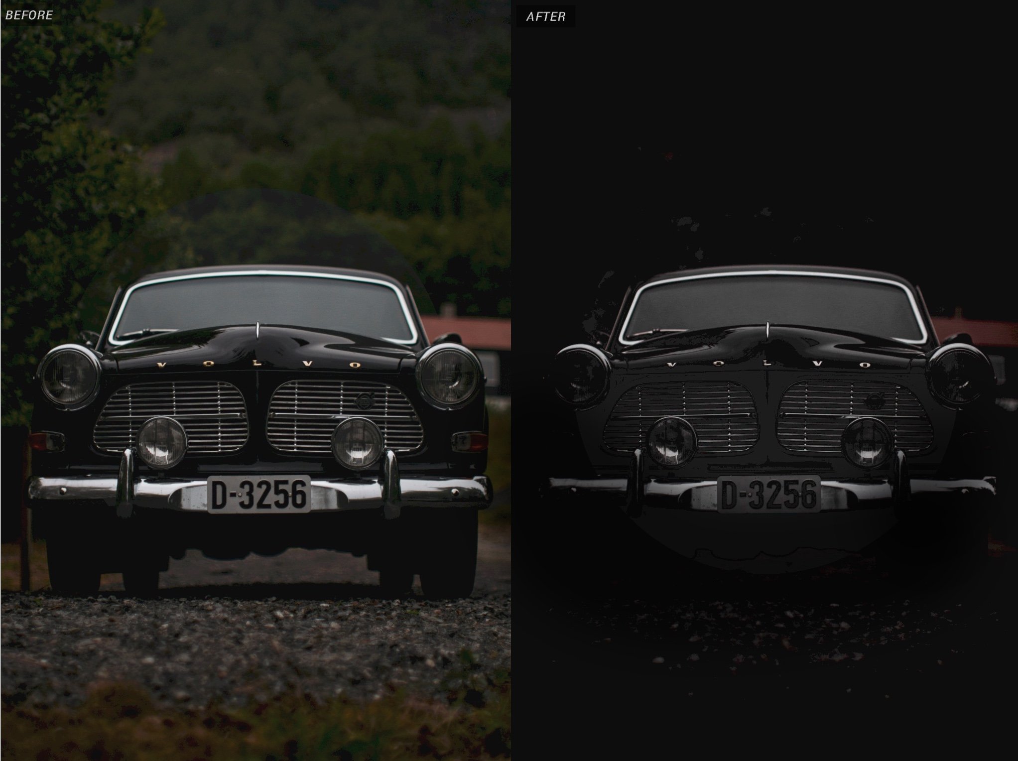 27 NOIR Lightroom Presetpreview image.