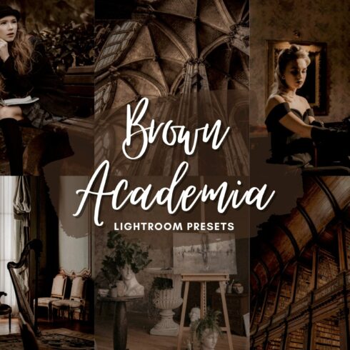 20 Lightroom PRESETS - Brown academicover image.