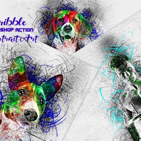 Scribble Portrait Art Effectcover image.