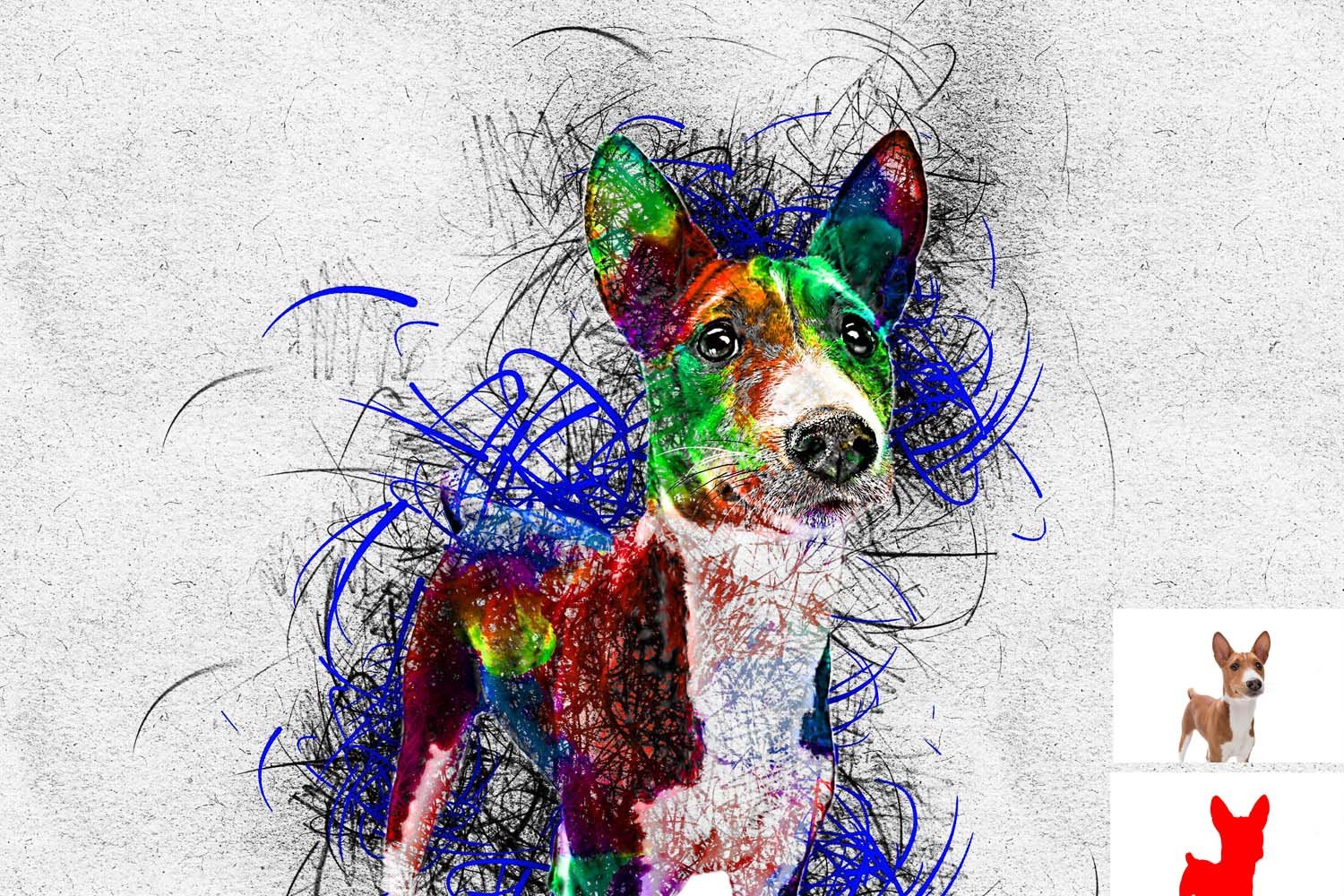 scribble photoshop action 6 872