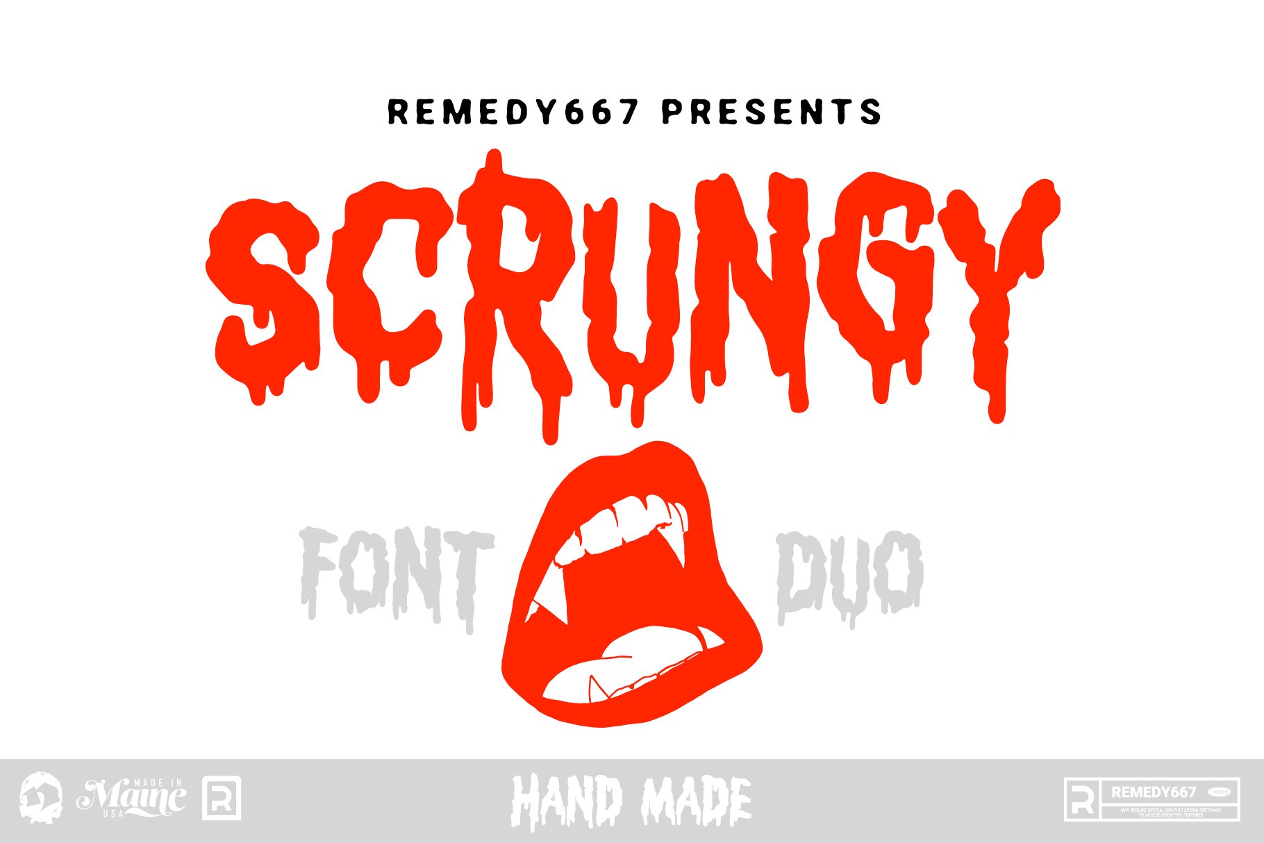 Scrungy – Font Duo cover image.