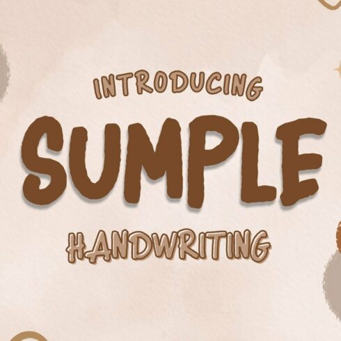 Sumple Handwriting cover image.