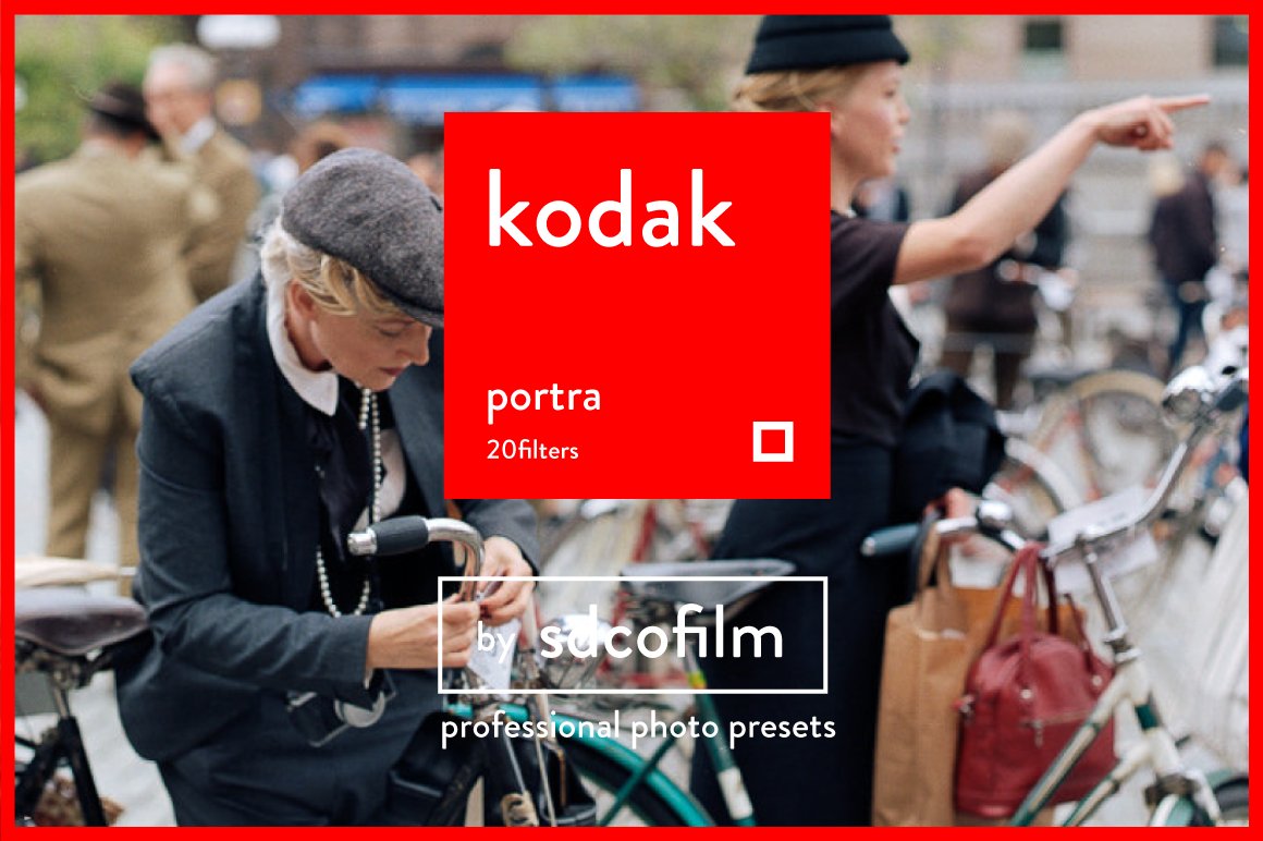 Kodak Portra Film - LR & Photoshopcover image.