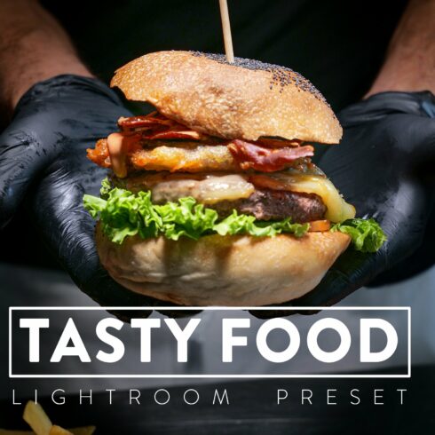 10 Tasty Food Lightroom Presetcover image.