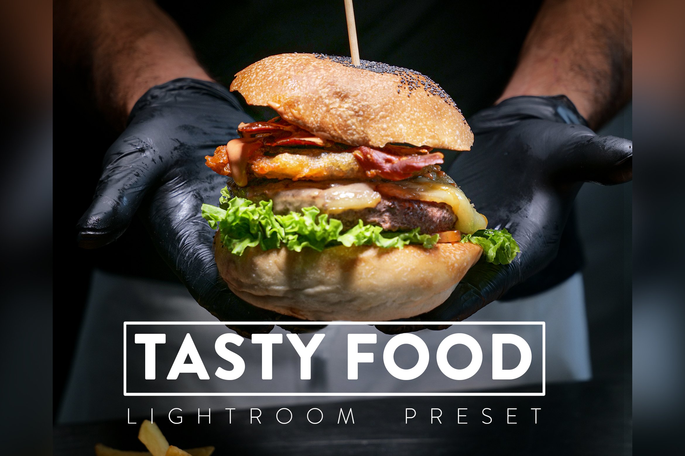 10 Tasty Food Lightroom Presetcover image.