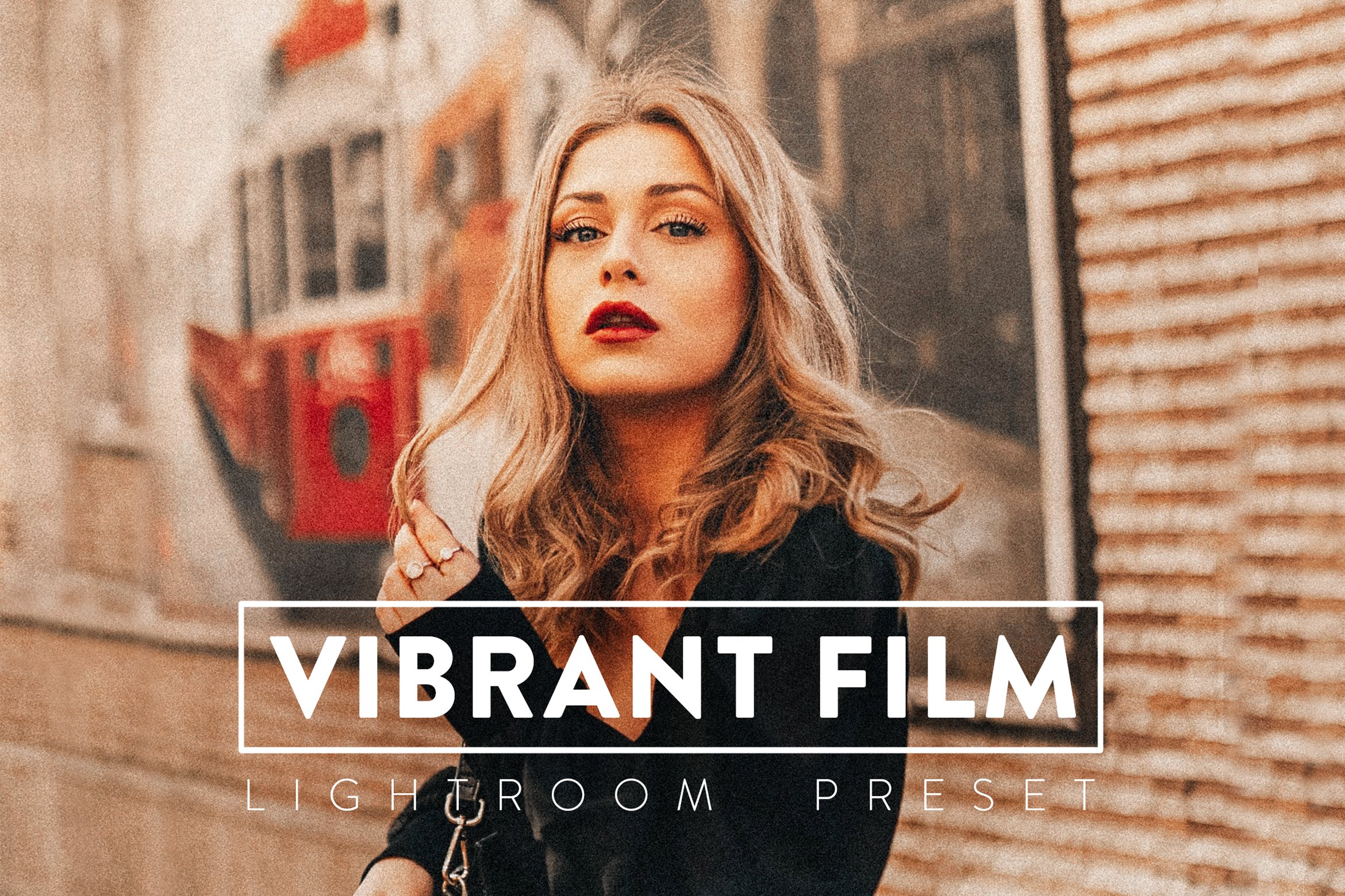 10 VIBRANT FILM Pro Lightroom Presetcover image.