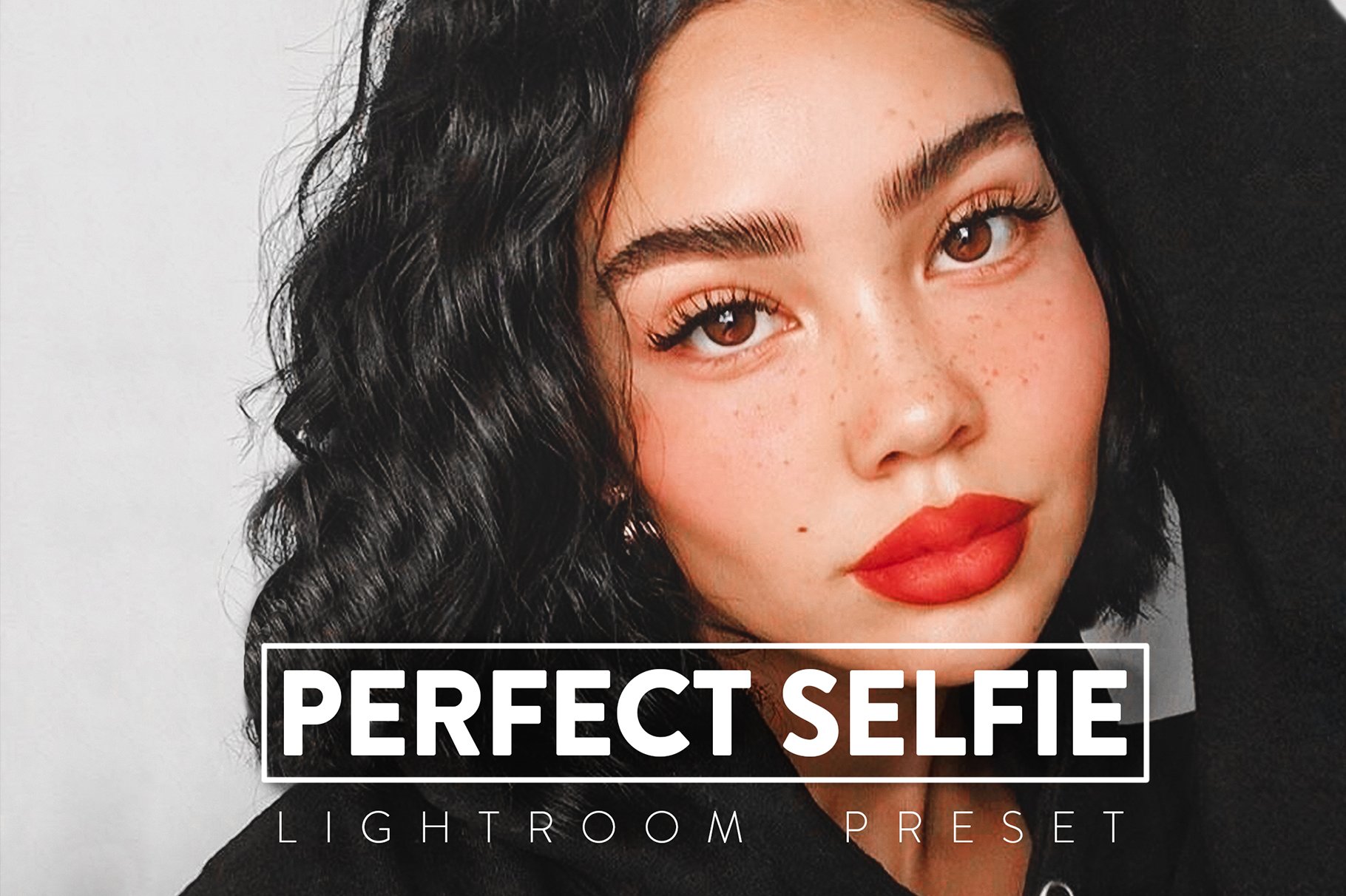 10 PERFECT SELFIE Lightroom Presetcover image.