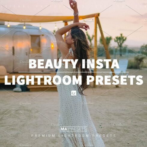 10 BEAUTY INSTA Lightroom Presetscover image.