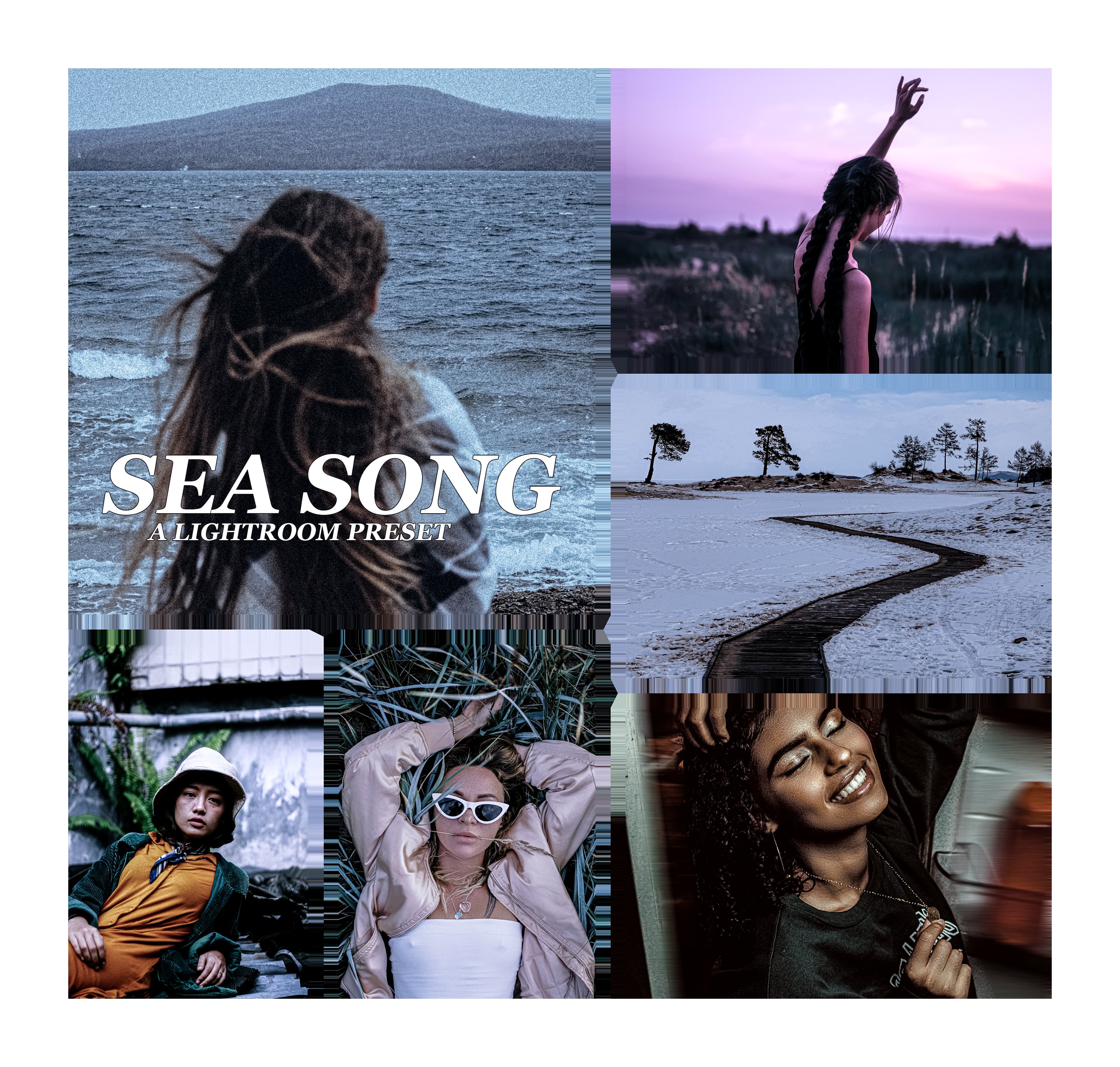 SEA SONG - a lightroom presetcover image.