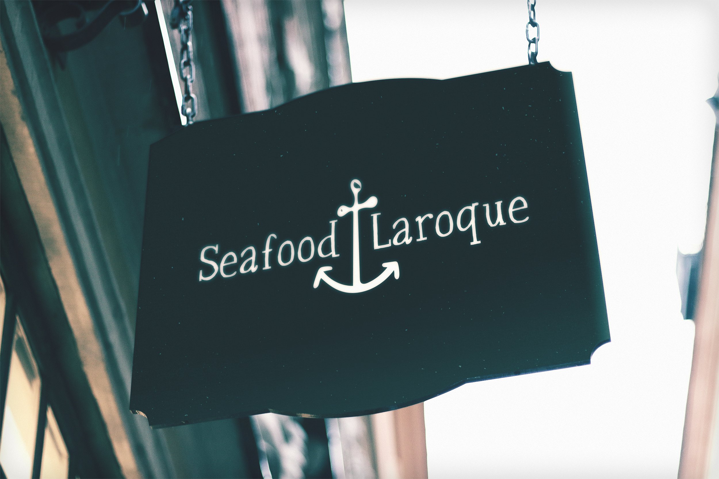 seafood laroque sign 98