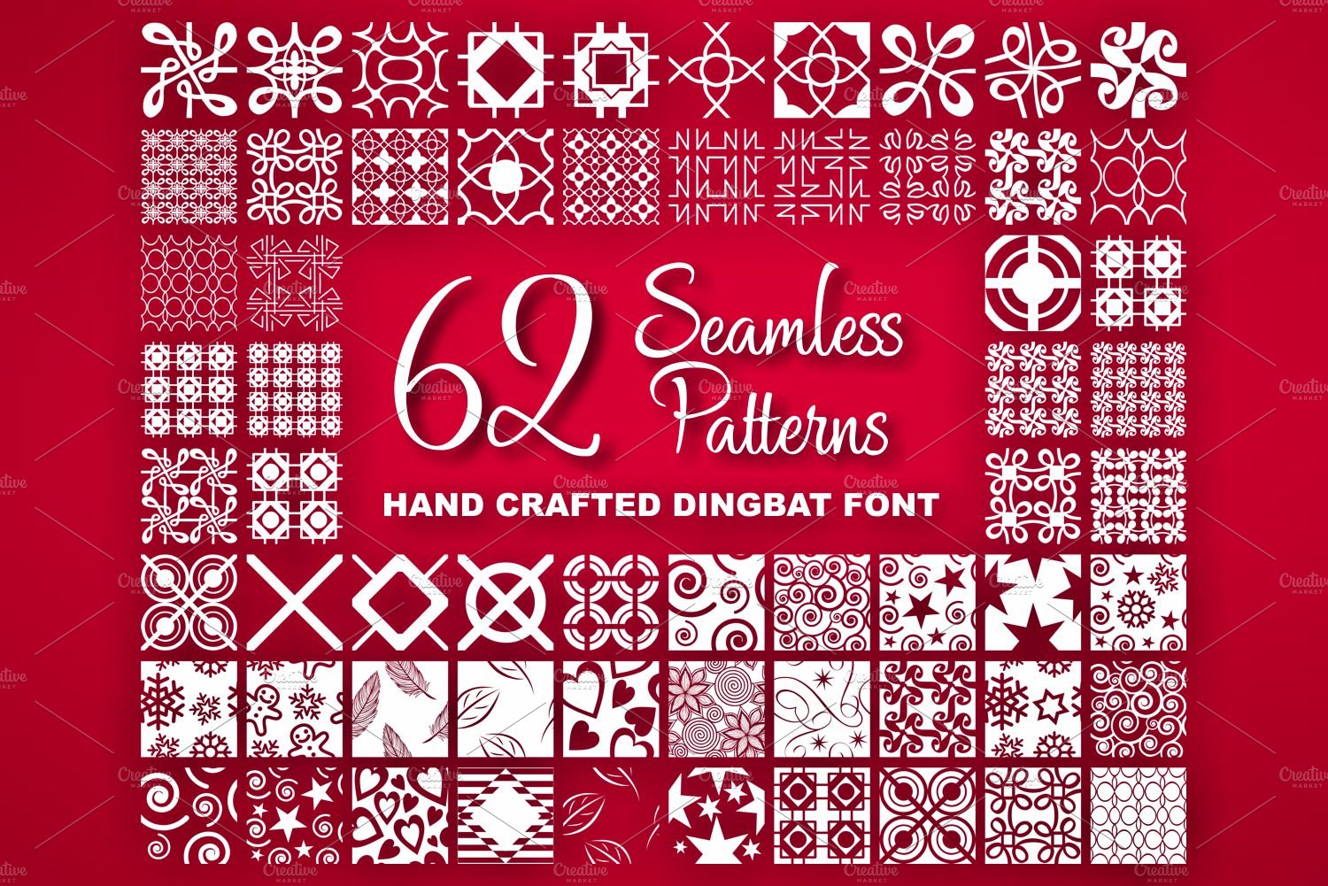 Seamless Patterns preview image.