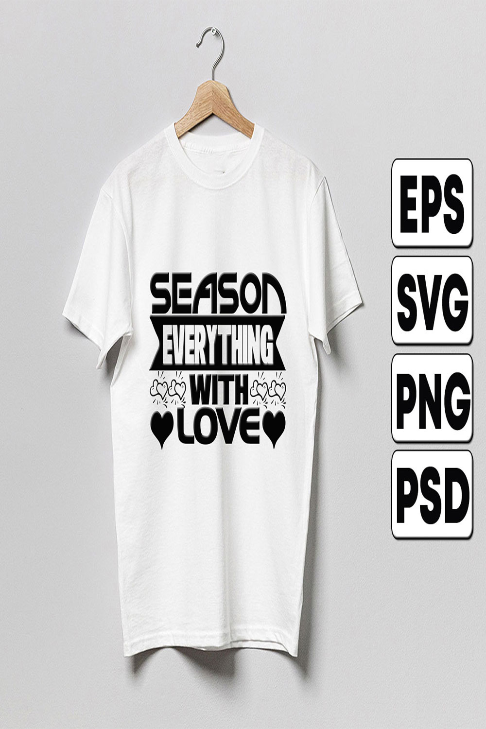 season everything with love pinterest preview image.