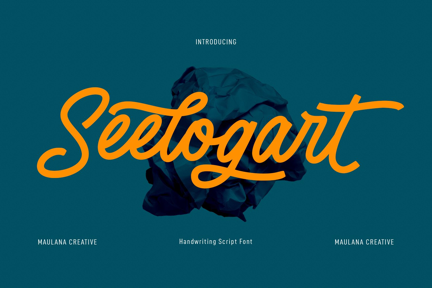 Seelogart Script Font cover image.