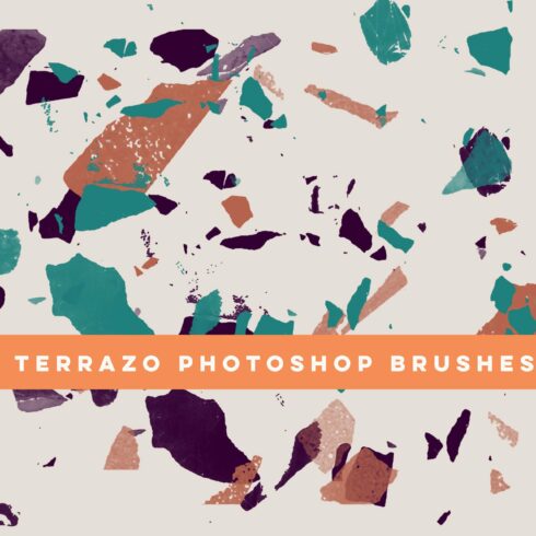 8 Terrazzo Photoshop Brushescover image.
