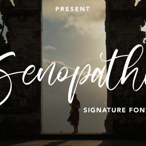 Senopathi - Signature Font cover image.