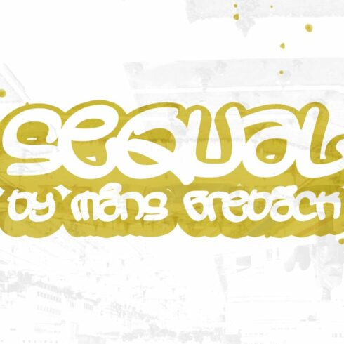 Sequal - Graffiti in 5 Weights cover image.