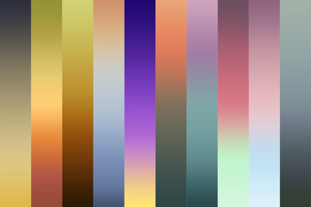 30 Fine Art Retro Color PS Gradients – MasterBundles