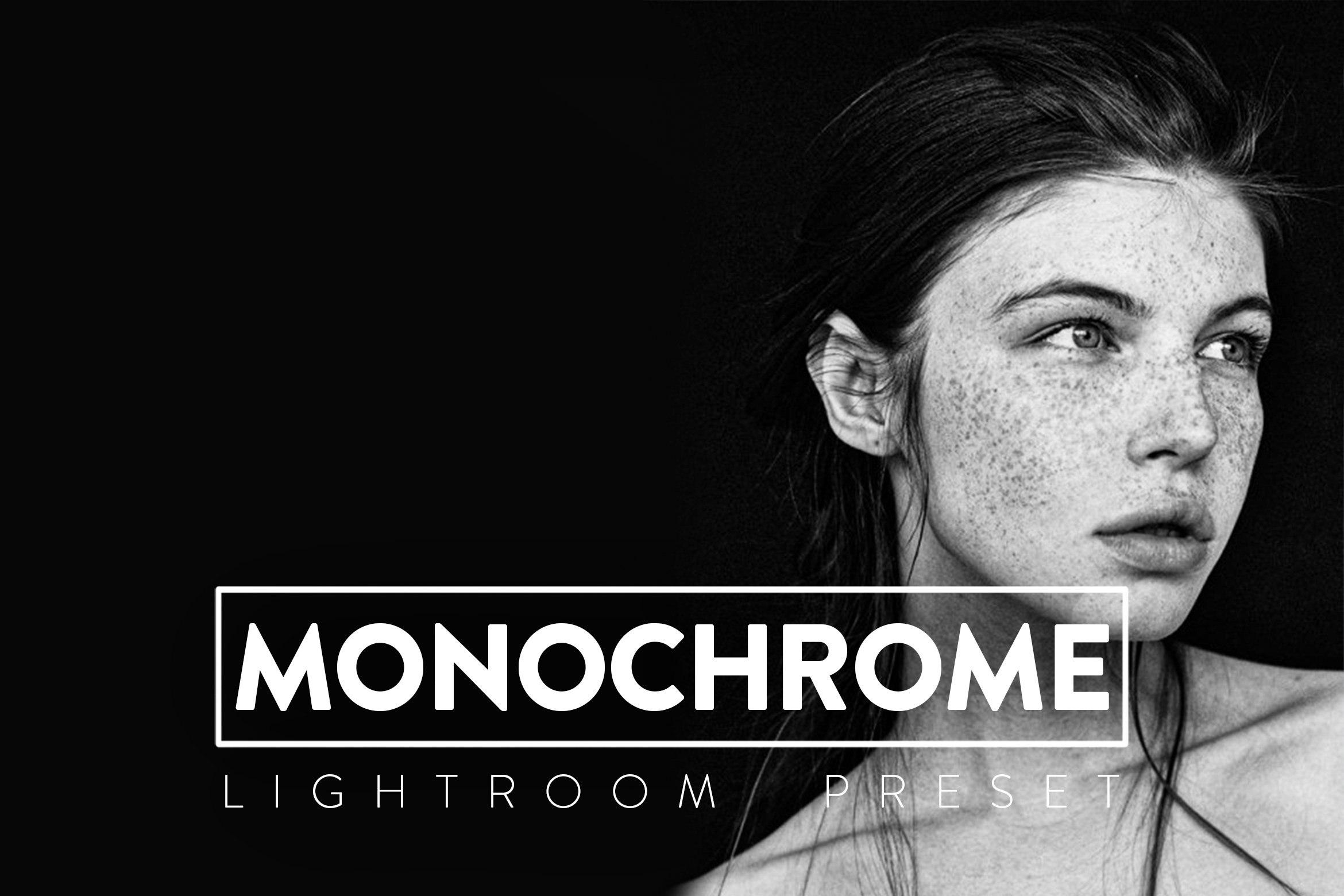 10 MONOCHROME Lightroom Presetscover image.
