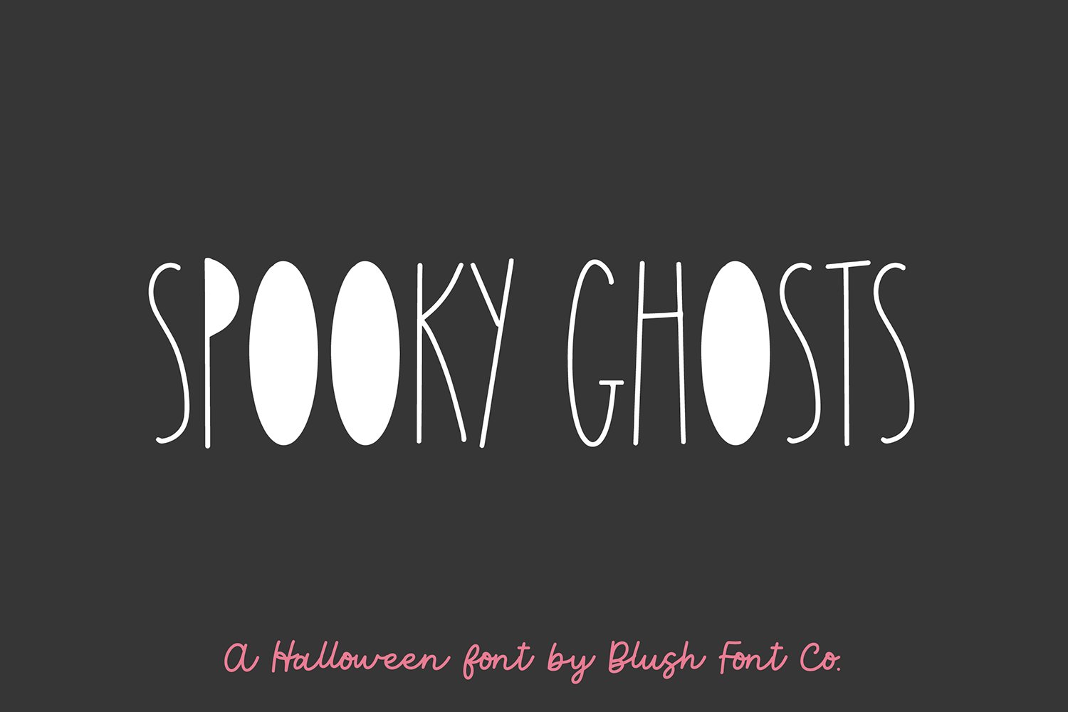 SPOOKY GHOSTS Farmhouse Halloween cover image.