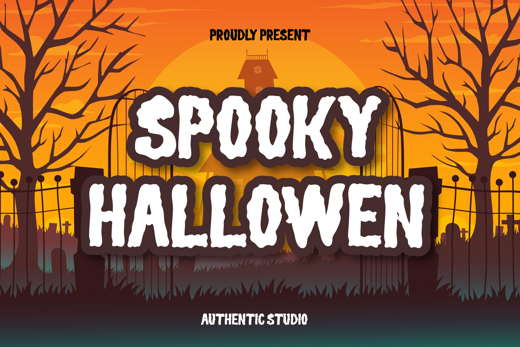 Spooky Hallowen cover image.