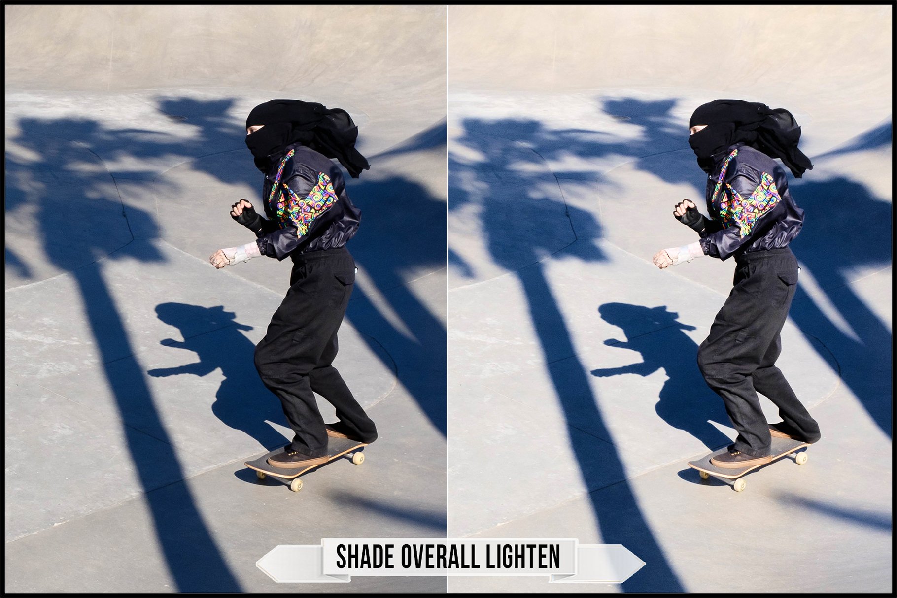 shade overall lighten 167