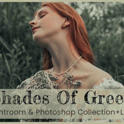 Shades Of Green Photoshop Actionscover image.