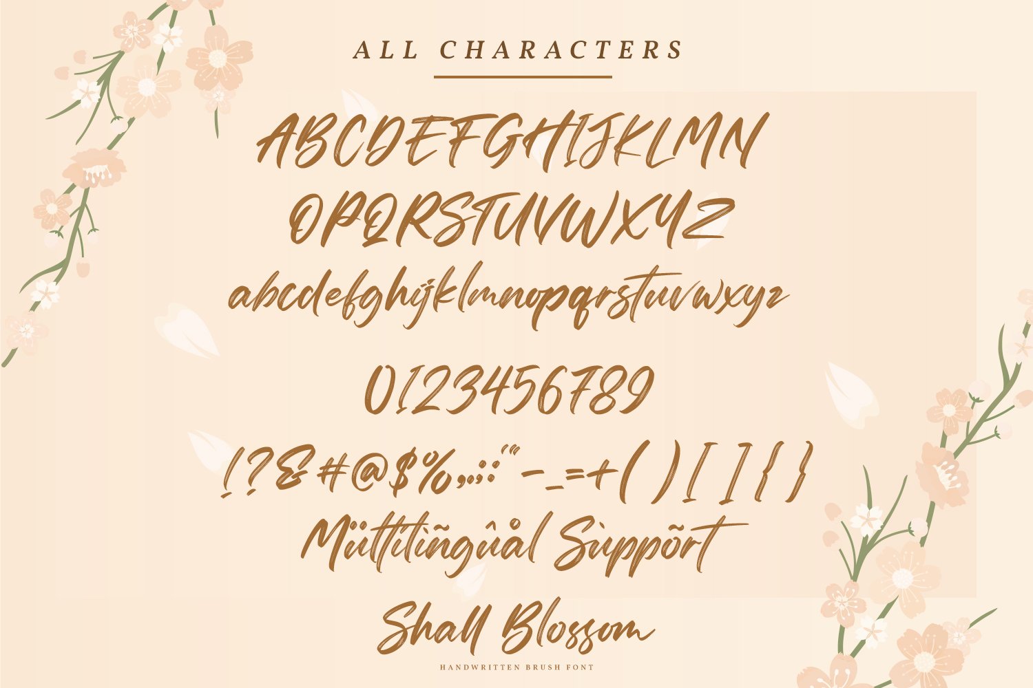 shallblossom script 067 501