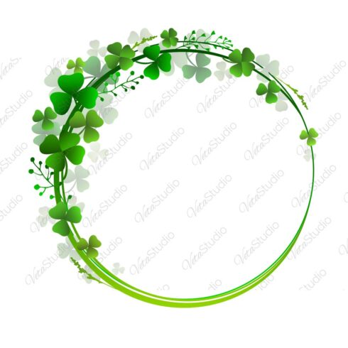 Shamrock or Clover Green Wreath - Only 6$ cover image.