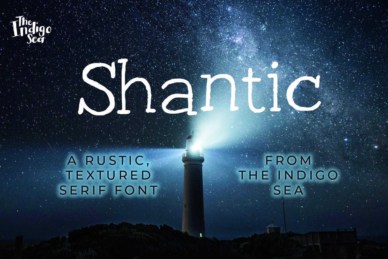 Shantic Hand Drawn Font cover image.