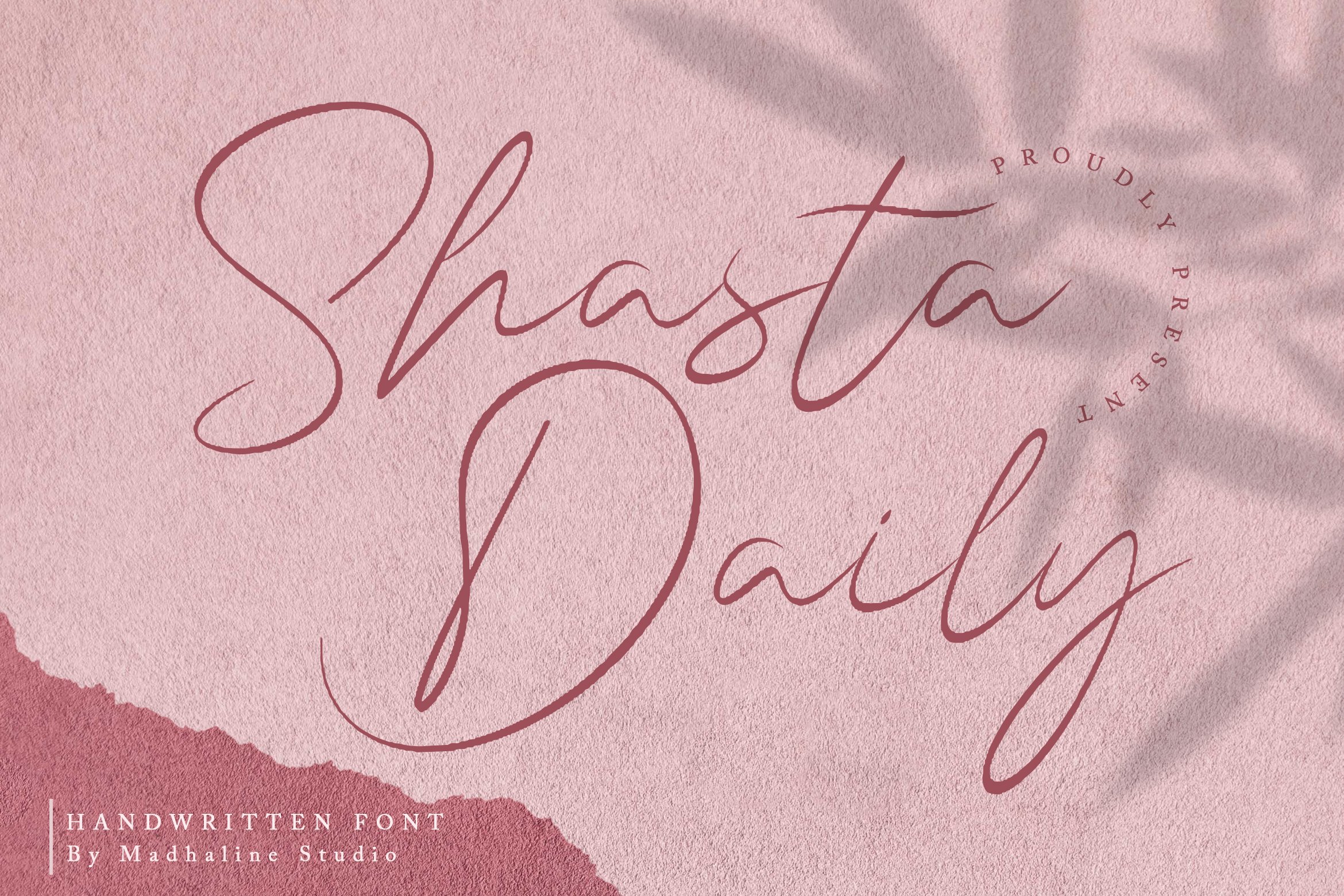 Shasta Daily | Handwritten Font cover image.