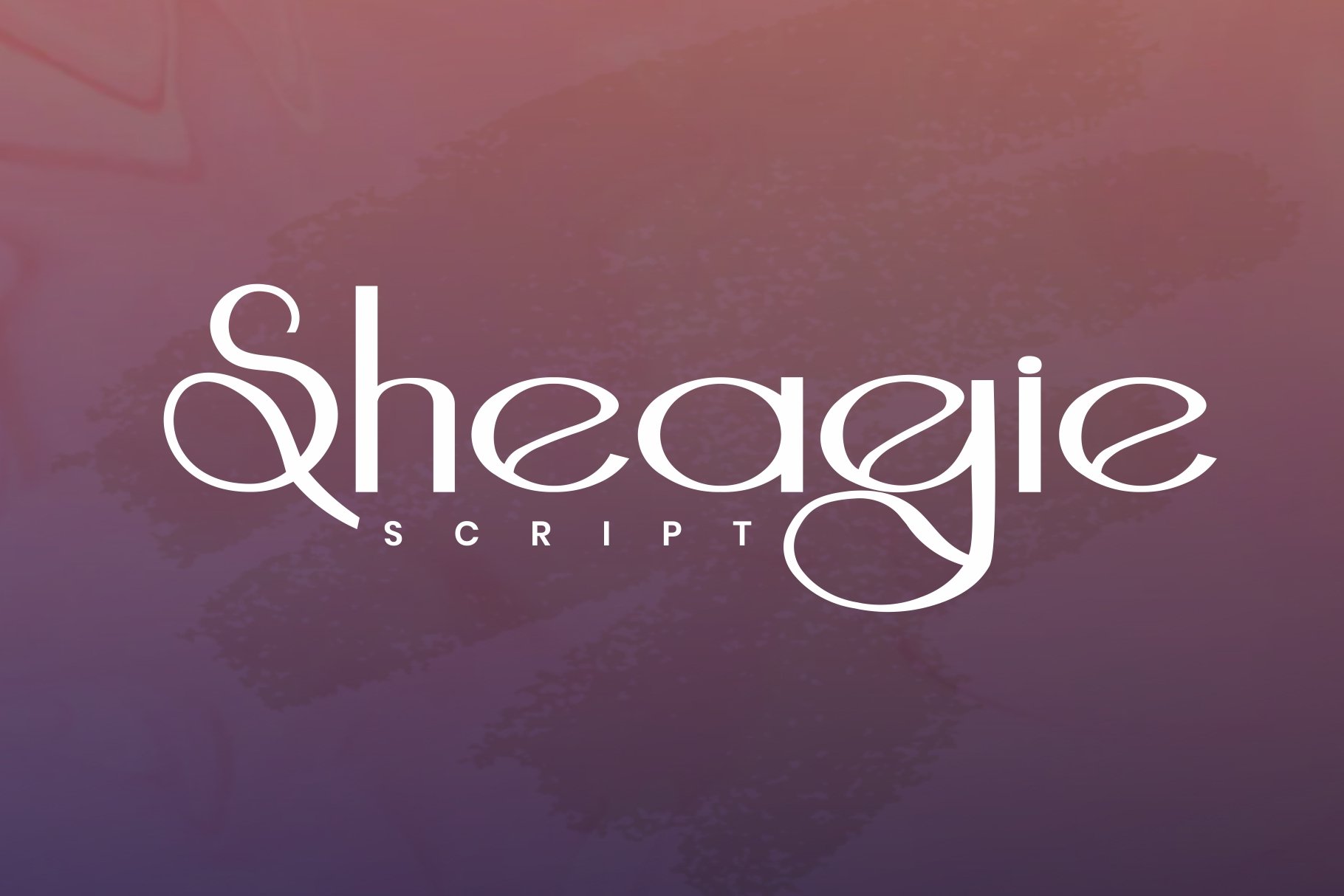 Sheagie - Script Fontcover image.