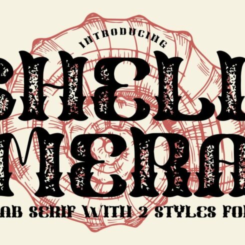 Shell Mera - Serif Vintage Font cover image.