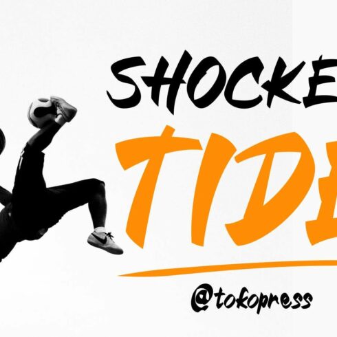 Shocker Tide – Graffiti Font cover image.