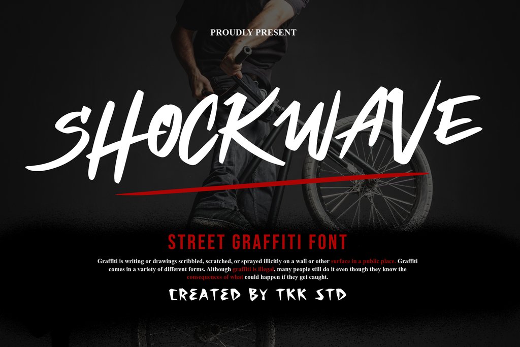 Graffiti Font Bundle - SALE preview image.