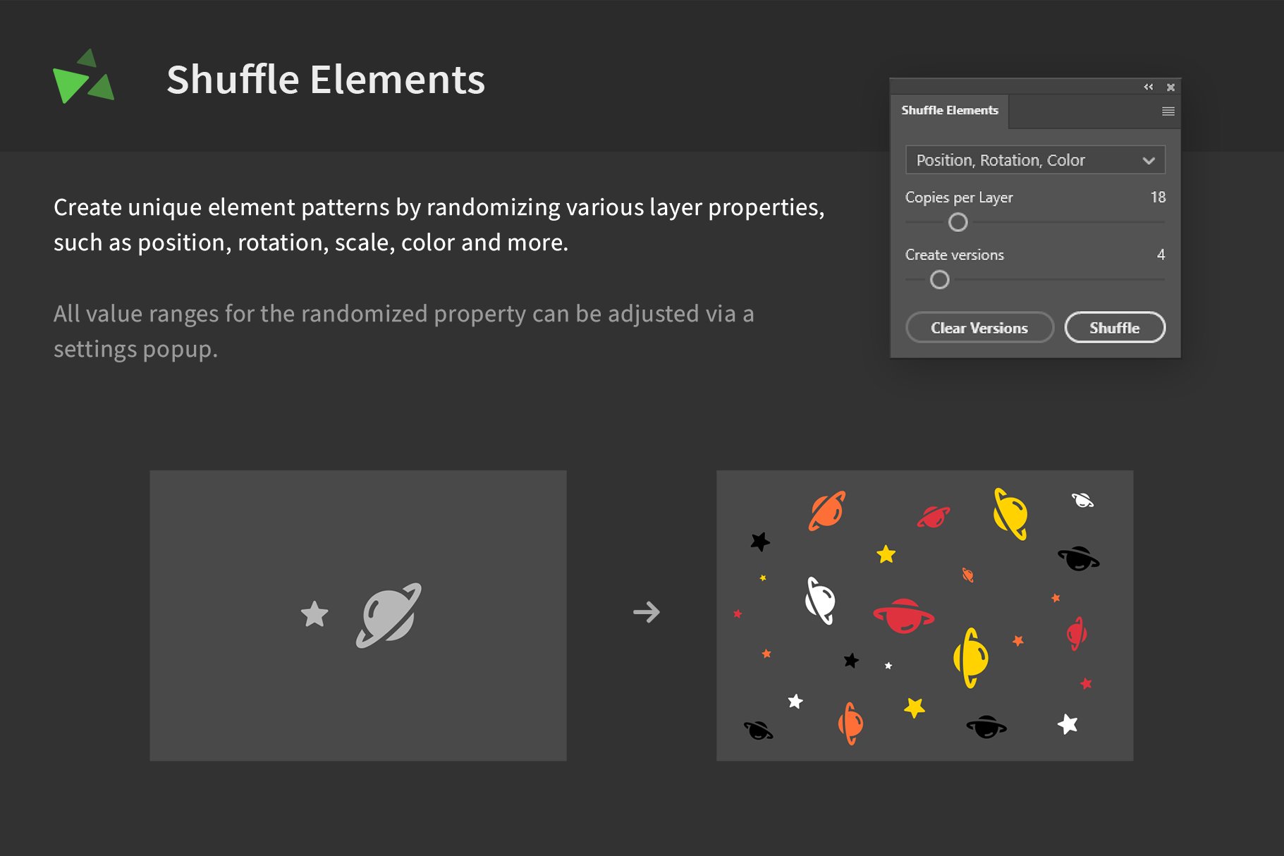 Shuffle Elements - Randomize Layerscover image.