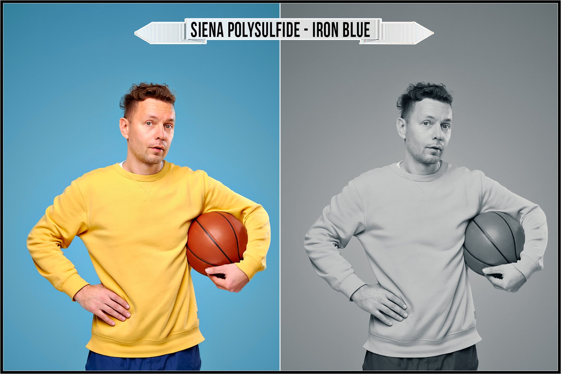 siena polysulfide iron blue 493