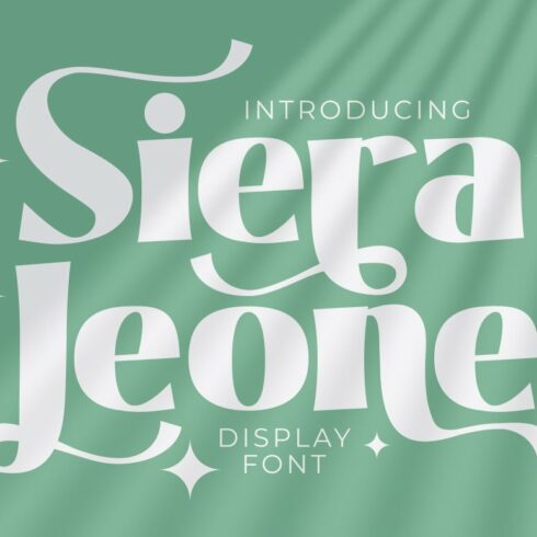 Siera Leone - Display Sans Fontcover image.