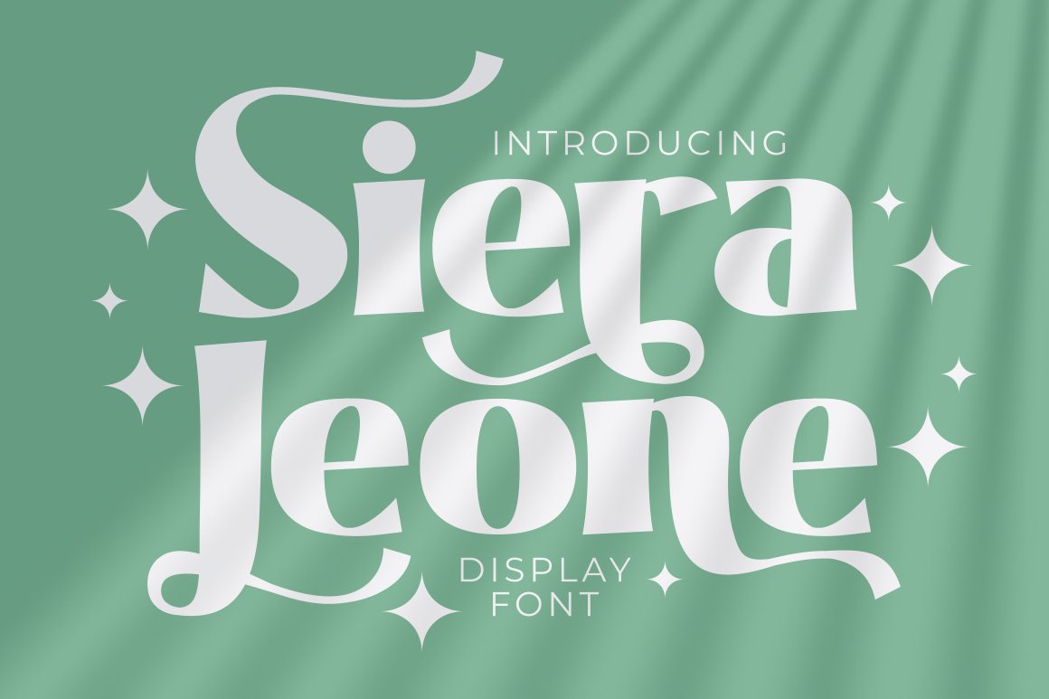 Siera Leone - Display Sans Fontcover image.